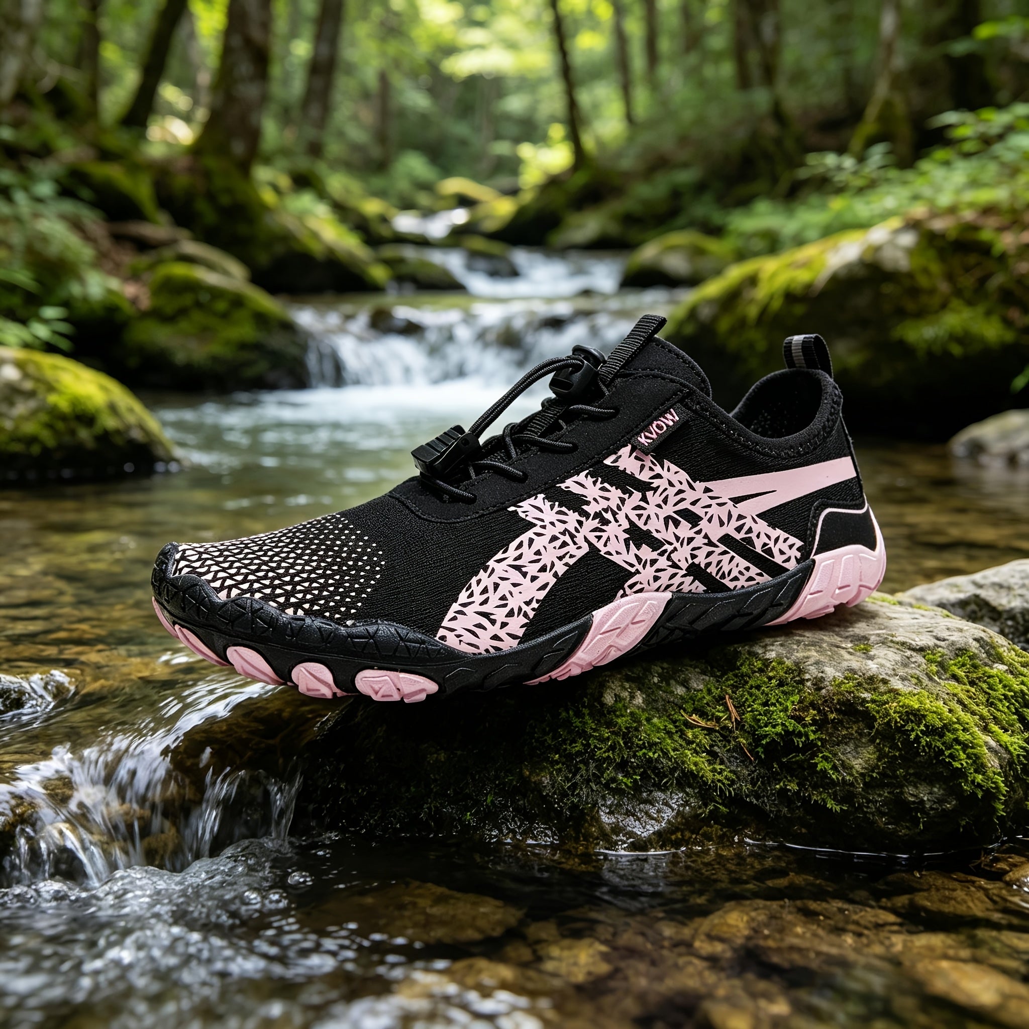 Barefoot Shoes for Women Wide Toe Box Lightweight Non-Slip Breathable Athletic Walking Hiking Water Shoes Beach Pool Swim US 6-11