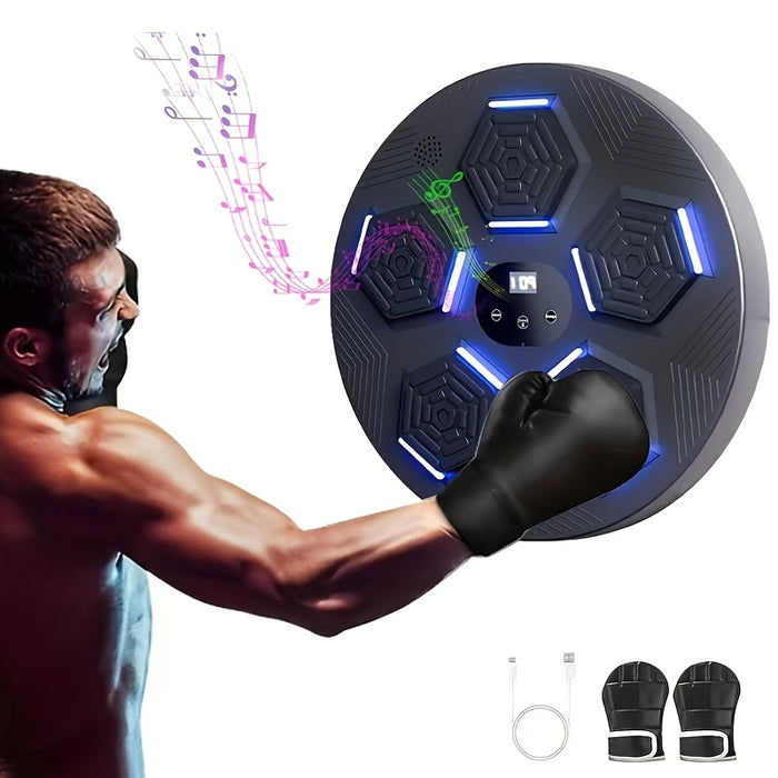 Musical Boxing Machine Wall Mounted – Interactive Boxing Target for Home Training, Punch Exercise Equipment with Music, Stress Relief & Fitness Workout, 3 Models Available