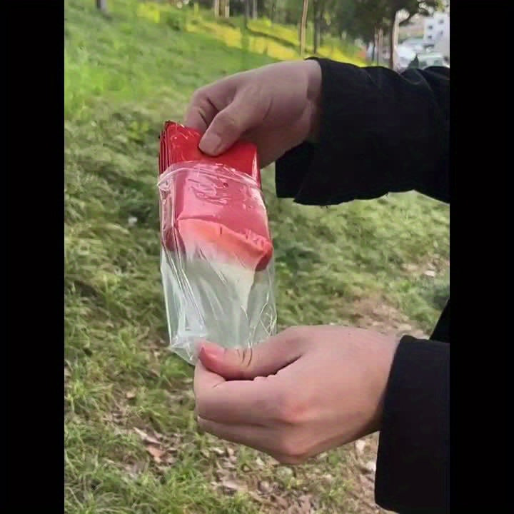 Emergency Rain Poncho Waterproof Two-Sided Thermal Blanket Pack – Portable Raincoat for Hiking Camping Survival Emergency Kit Bug Out Bag