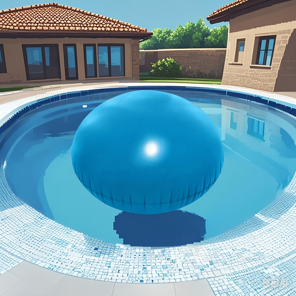 Pool Pillow for Above Ground Pool Winter Closing – 4ft Round 0.4mm Thick PVC Air Pillow Winterizing Kit, Supports Pool Cover, 1-4 Pack Options