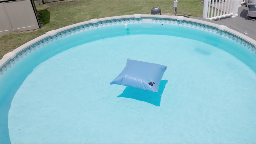 Pool Pillow for Above Ground Pool Winter Closing – 4ft Round 0.4mm Thick PVC Air Pillow Winterizing Kit, Supports Pool Cover, 1-4 Pack Options