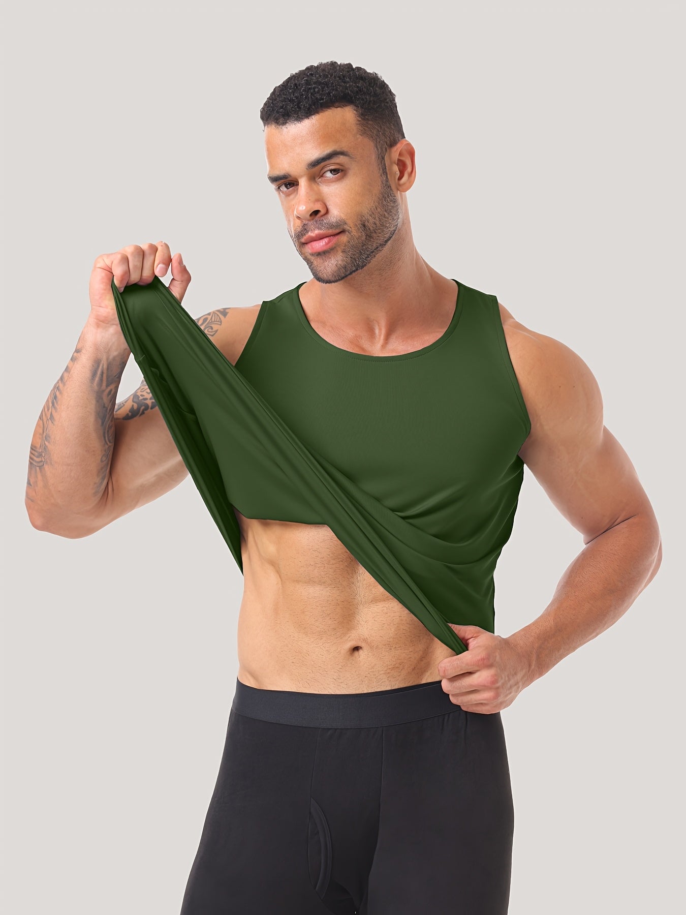 6 Pack Men's Workout Tank Tops Quick Dry Sleeveless Gym Shirts – Breathable Athletic Muscle Tee for Basketball, Running, Fitness Training S-XXL