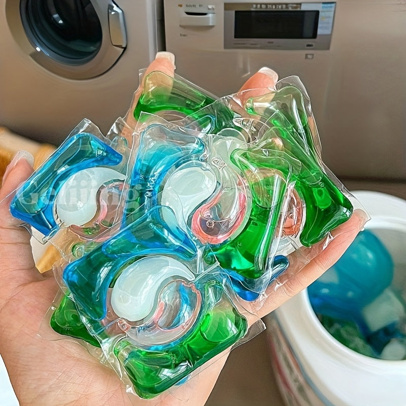 Laundry Pods Concentrated – Deep Cleaning, Tough Stain Removal, Long-Lasting Fragrance, Quick-Dissolving No Residue Laundry Detergent Pods | 200g, 300g, 600g, 1200g Bulk Pack