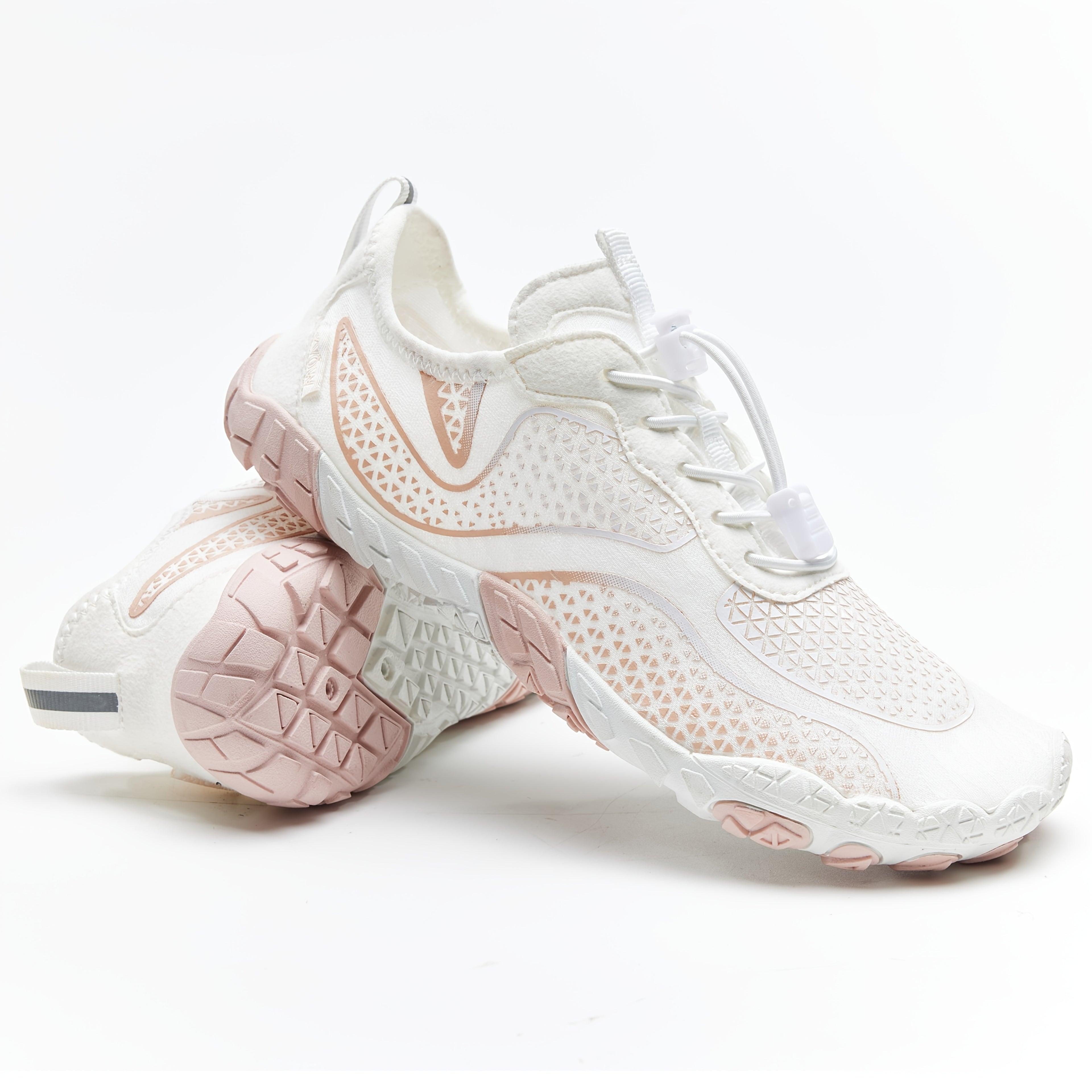 Women's Barefoot Hiking Shoes Breathable Lightweight - Sports Outdoor Beach Seaside Shoes Fashionable Versatile, Sizes US 6-11, Red Blue White Black Pink