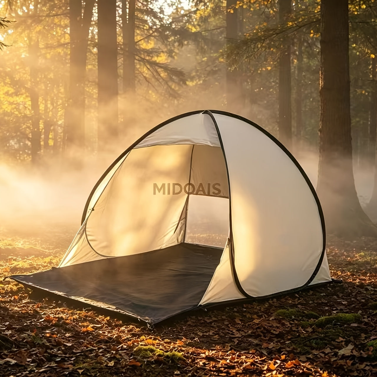 Pop Up Camping Tent 2-3 Person Instant Setup – Portable Sun Shade Shelter with Storage Bag, Foldable Outdoor Canopy for Camping Backyard Garden Beach Hiking Leisure