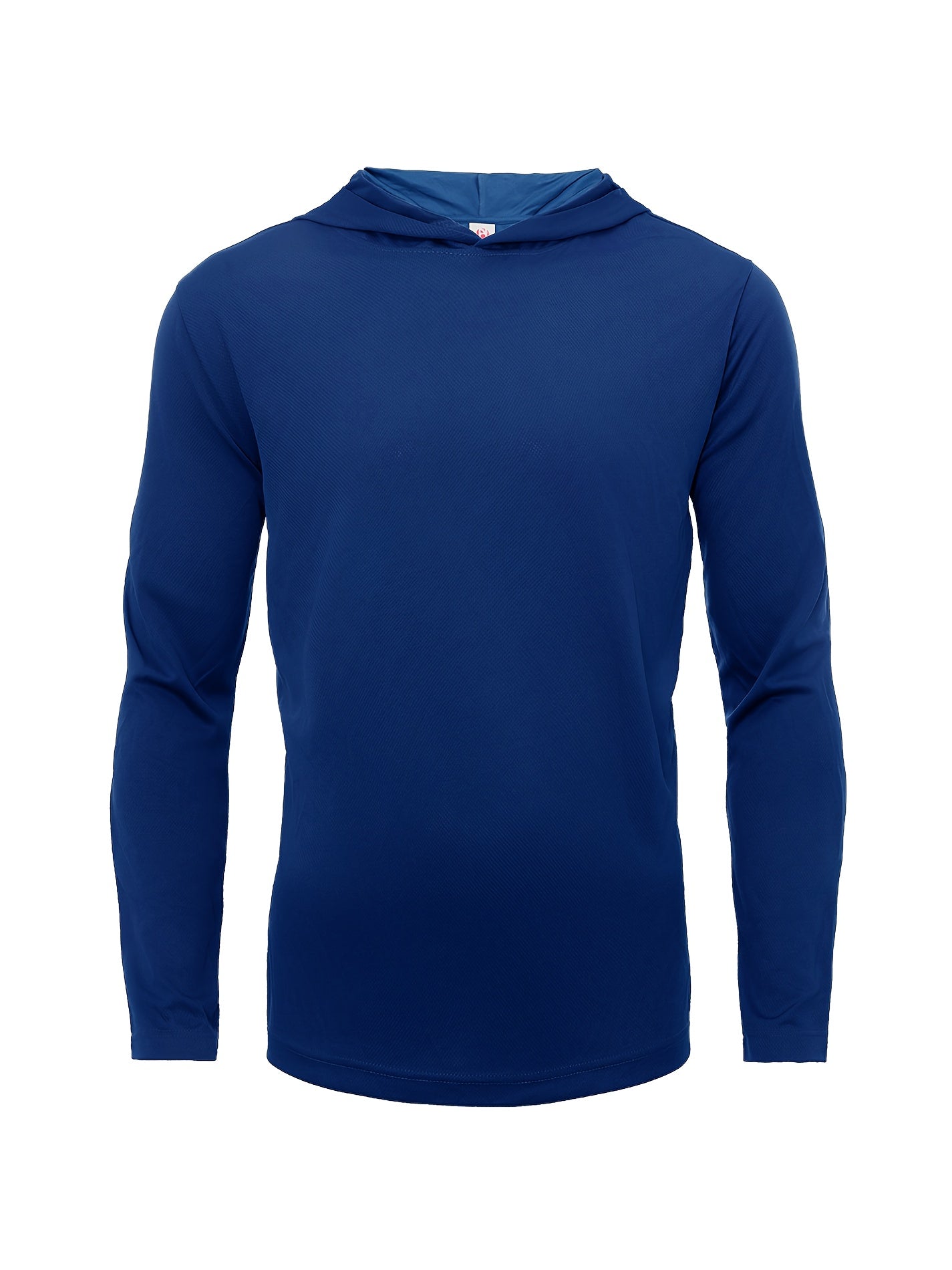 Men's Quick-Dry Pullover Hoodie Sports Top 4-Piece Set – Long Sleeve Hooded Athletic Shirt, Breathable Polyester Activewear for Running Gym Training, 10 Colors Sizes S-XXXL