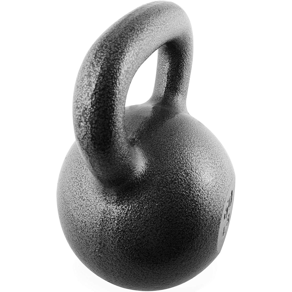 Cast Iron Kettlebell 10 25 35 50 70 LB Hammerstone Painted Flat Bottom Wide Handle – Home Gym Strength Training CrossFit HIIT Full Body Workout Weight