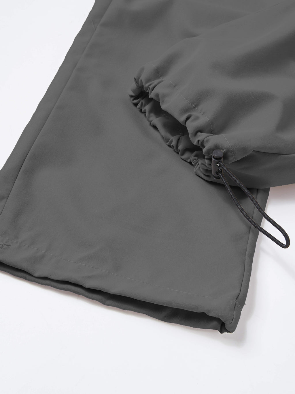 Women's Wide Leg Cargo Pants Elastic Waist Drawstring Multiple Pockets Loose Comfy Casual Trousers for Street Style Hiking Jogging Daily Wear All Season Beige Black Dark Gray Khaki XS-XXL