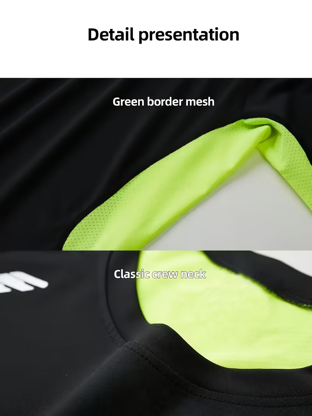 Men's 3-Piece Compression Sports Suit Quick-Dry – Moisture-Wicking Gym Running Training Outfit, High Elastic Breathable Activewear for Cycling Hiking Fitness, Grey & Fluorescent Green, S-XXL