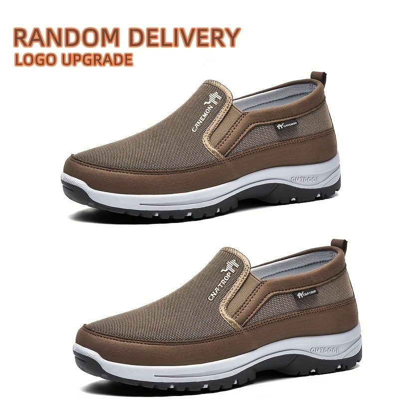 Breathable Men's Hiking Shoes Non-Slip – Lightweight Outdoor Trail Trekking Footwear for Men, Comfortable Grip Shoes, US Sizes 6.5-12.5, Brown, Black, Grey & Sea Blue