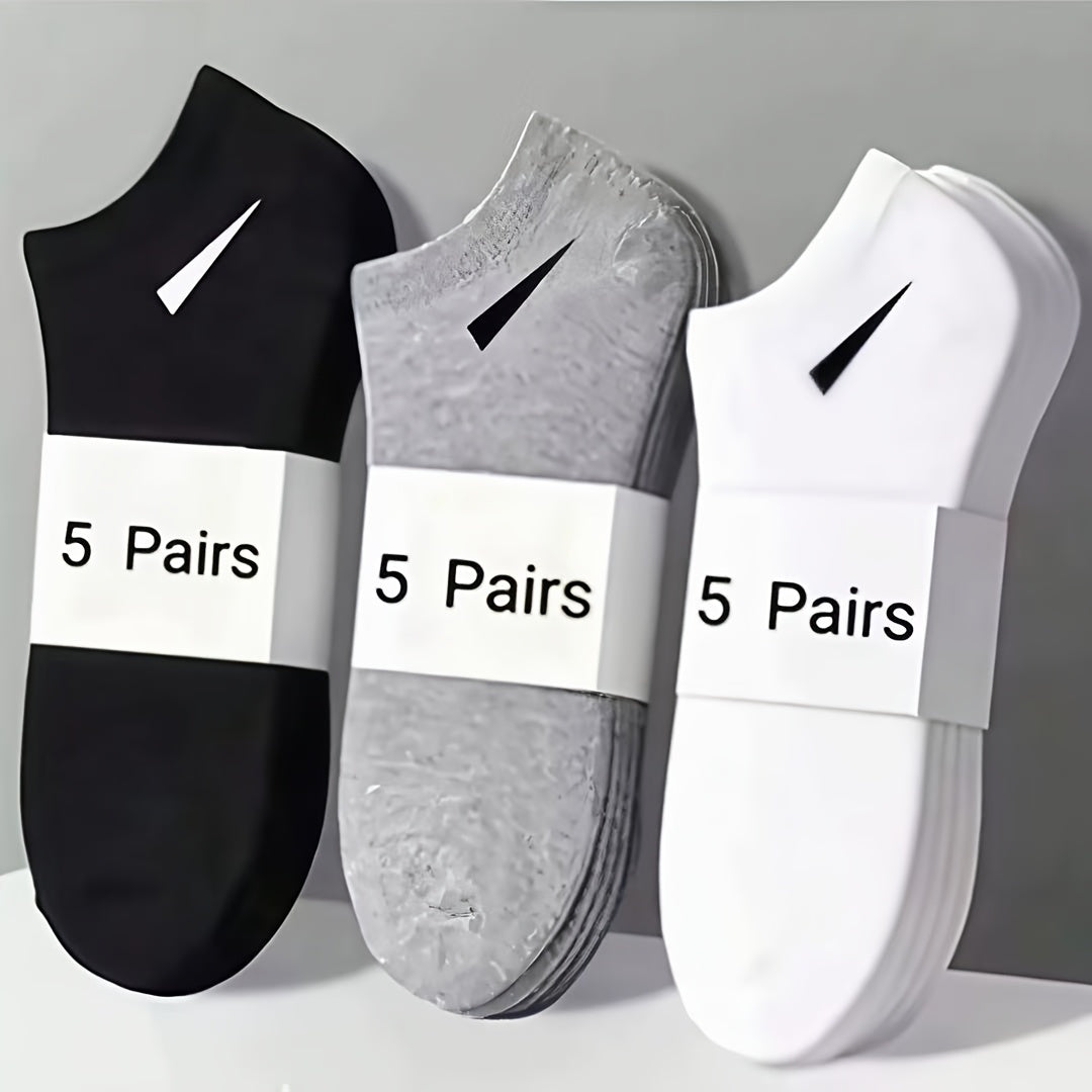 Low Cut Ankle Socks 15 Pairs for Men & Women – Odor Resistant Breathable No-Show Socks for Sports, Running, Gym & Everyday Wear, All-Season Comfort Knit Socks