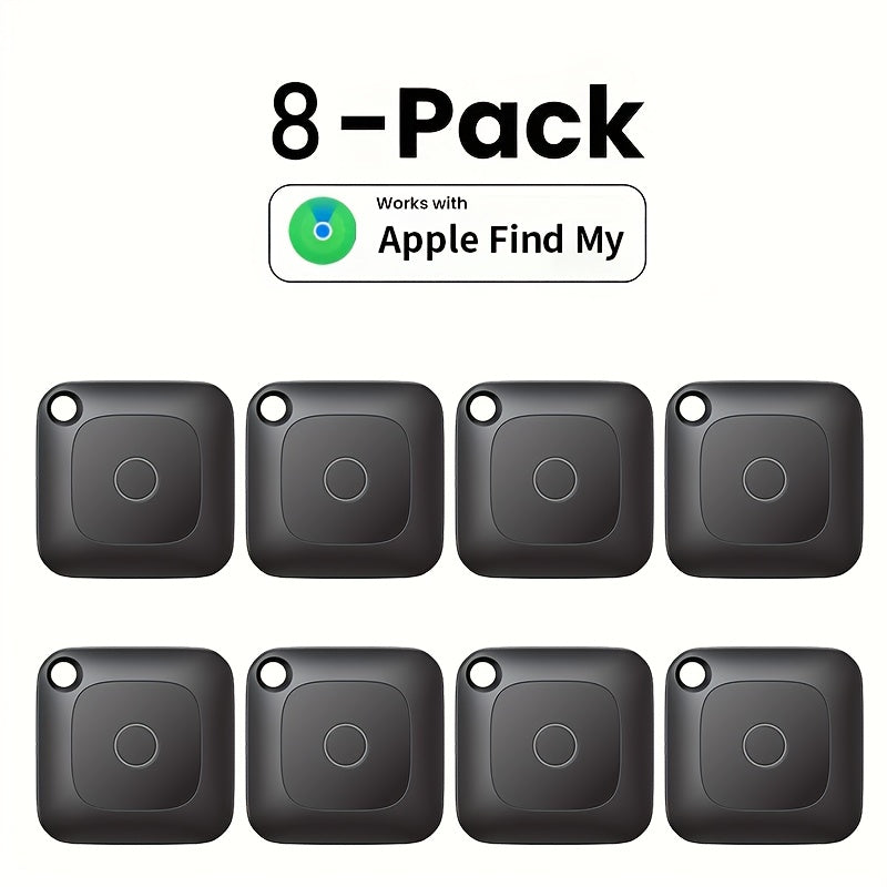 Bluetooth Item Tracker Smart GPS Locator 1/2/4/8 Pack – Mini Wireless Finder for Keys Wallet Luggage Bags Cars – High Decibel Alarm App Control Anti-Lost Device Gift for Travelers