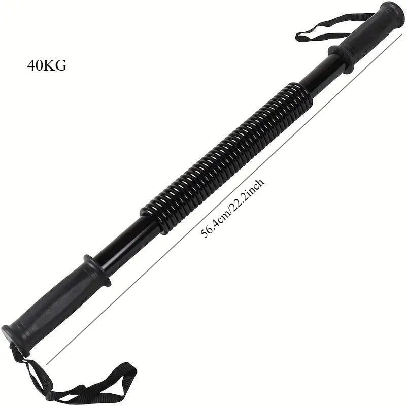 Arm Strength Training Bar 88 110 132 lbs Resistance Stick Bicep Muscle Builder Home Gym Upper Body Workout Equipment Arm Exercise Rod Fitness Gift Men Women
