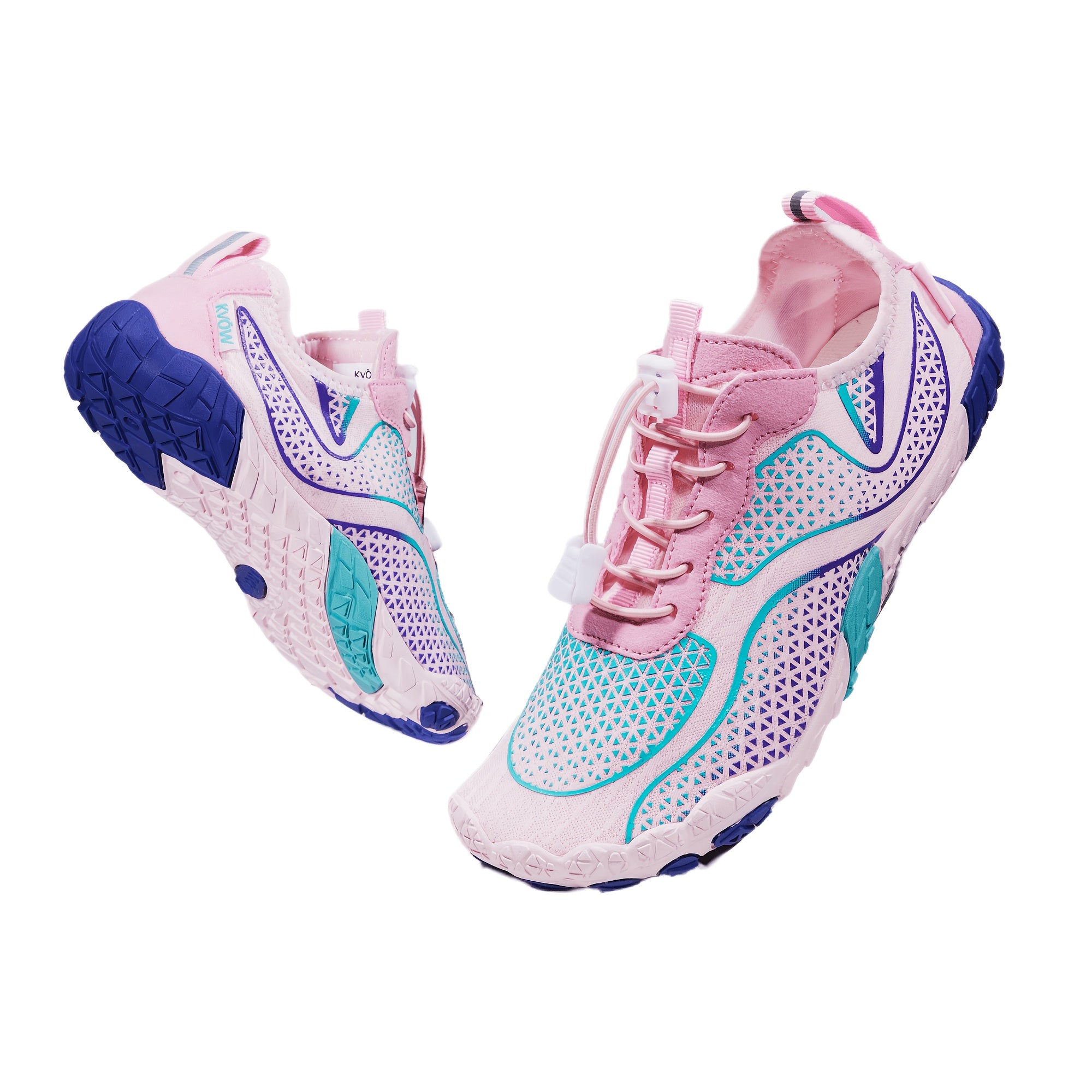 Women's Barefoot Hiking Shoes Breathable Lightweight - Sports Outdoor Beach Seaside Shoes Fashionable Versatile, Sizes US 6-11, Red Blue White Black Pink