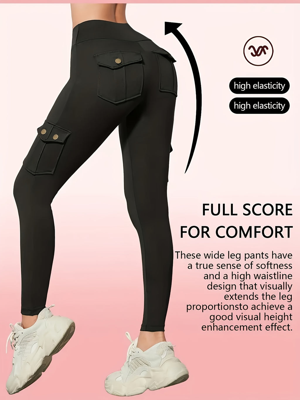 Women's Compression Leggings 3-Pack High Waisted with Flap Pockets Button Design All-Season Elastic Running Yoga Gym Sports Leggings Black Blue Gray Pink Red M-XXL