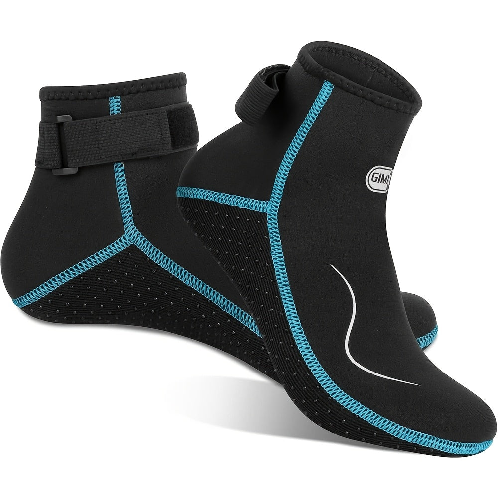 3mm Neoprene Diving Socks High Low Cut Wetsuit Socks for Men Women – Snorkeling Paddle Board Kayaking Beach Water Sports S-XXL