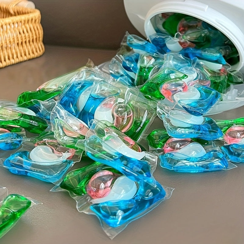 Laundry Pods Concentrated – Deep Cleaning, Tough Stain Removal, Long-Lasting Fragrance, Quick-Dissolving No Residue Laundry Detergent Pods | 200g, 300g, 600g, 1200g Bulk Pack