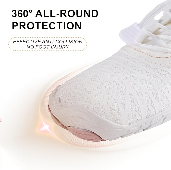 Women's Breathable Wide Fit Training Shoes – Buckle Closure EVA Cushion Rubber Sole Athletic Sneakers for Gym, Outdoor & Daily Wear US 6-11
