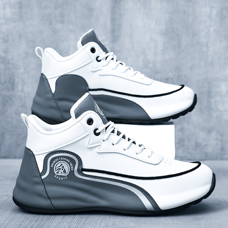 Men's Arch Support Running Shoes Lightweight - Breathable Anti-Slip Corrective Athletic Sneakers for Gym, Walking & Tennis, Casual Sports Shoes for Men US 7-12.5