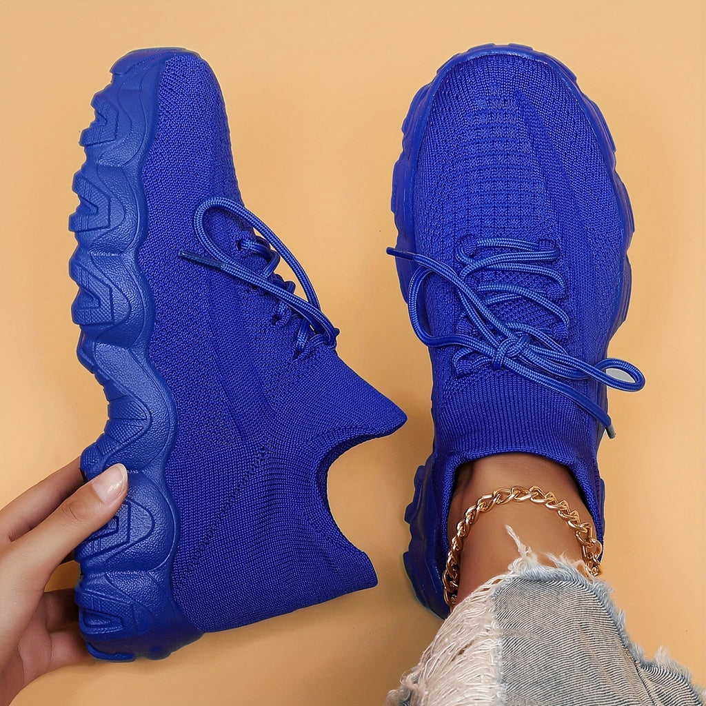 Women's Cushion Running Shoes Breathable Elastic Sock Sneakers Soft Sole – Road Running Outdoor Sports Gym Shoes for Women Sizes US 6-12 Gift for Mom Girlfriend