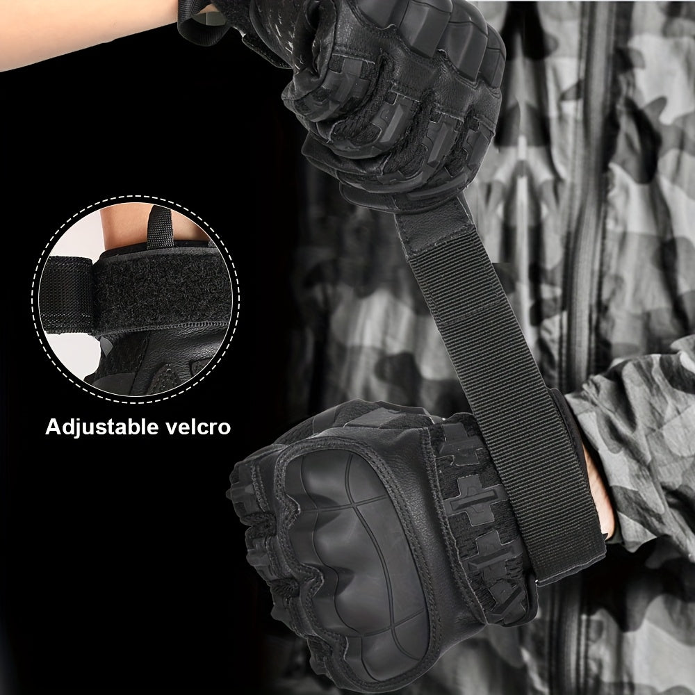 Tactical Gloves Full Finger Touch Screen Men Women Outdoor Hiking Cycling Hunting Shooting Camping Gear Anti-Slip Wear-Resistant Motorcycle Gloves