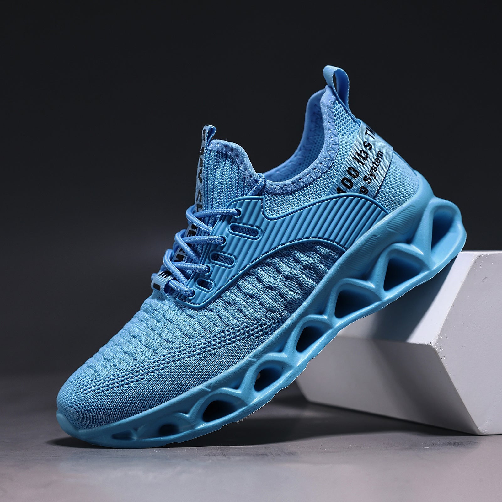 Women's Breathable Running Sneakers Non-Slip Blade Sole – Lightweight Cushioned Gym Walking Work Outdoor Training Shoes for Women US Size 6.5-12.5 – 7 Colors