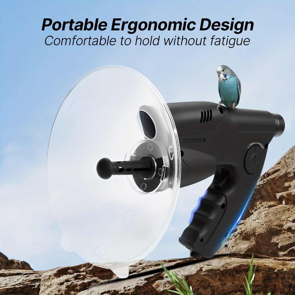Bionic Ear Long Range Sound Amplifier 8x Monocular Telescope with Headphones Digital Audio Listening Device for Bird Watching Nature Observation Outdoor Adventures Spy Gear Gift