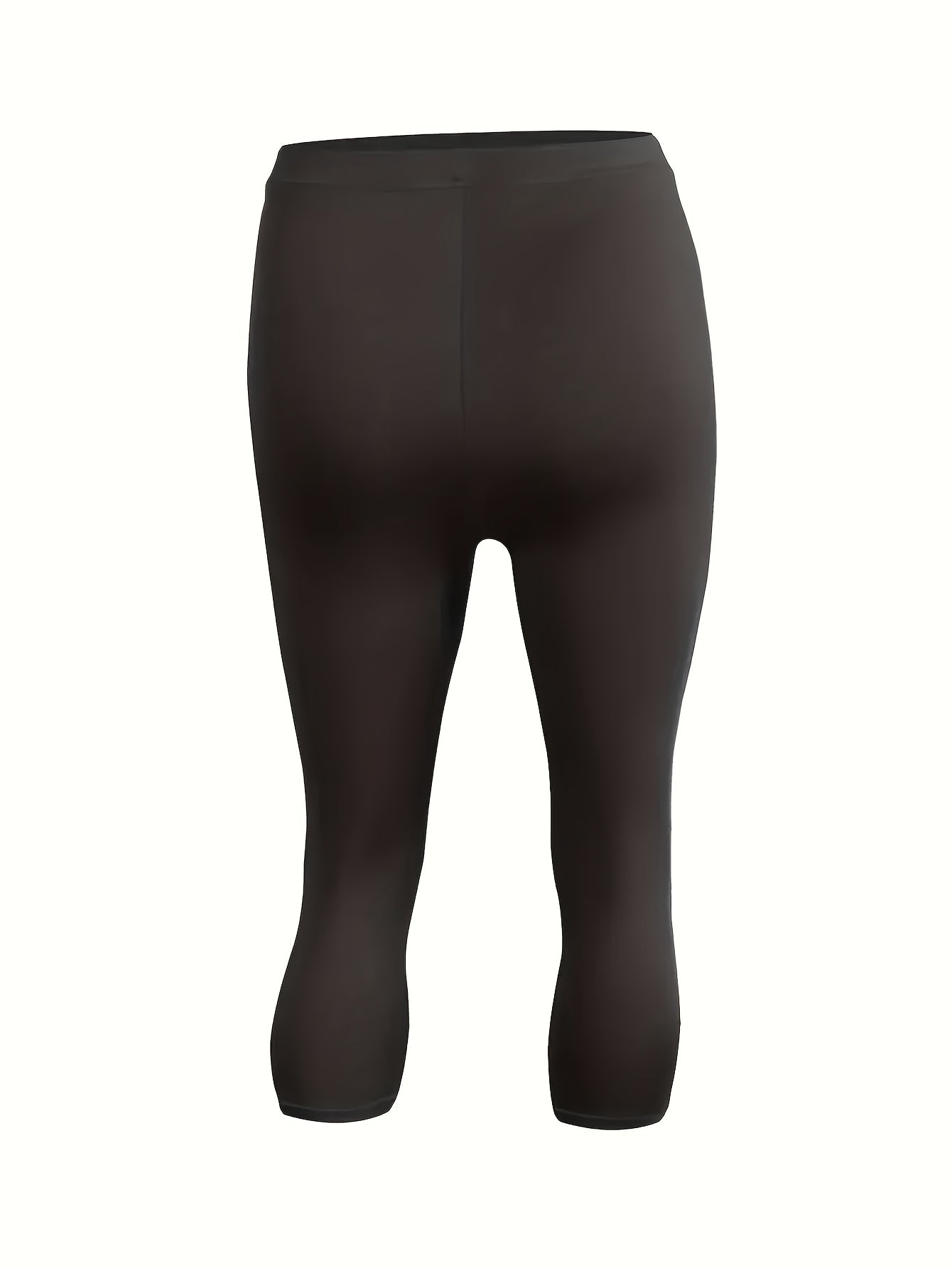 High Waist Capri Yoga Leggings for Women 4 Pack – Compression Workout Pants Multicolor S-XXL for Fitness Running Gym Pilates Daily Wear