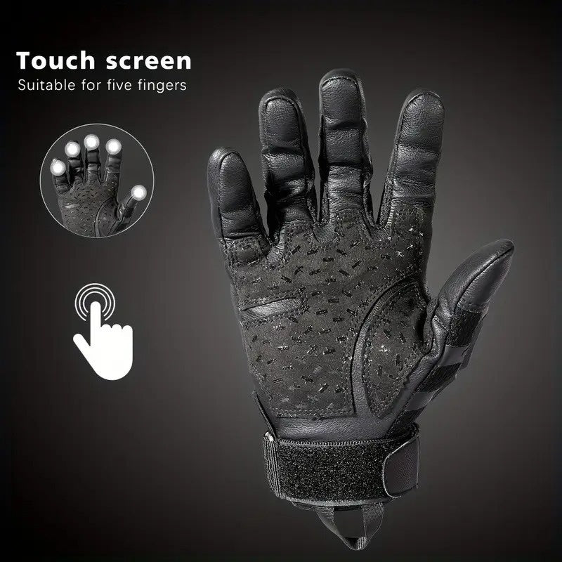 Tactical Gloves Full Finger Touch Screen Men Women Outdoor Hiking Cycling Hunting Shooting Camping Gear Anti-Slip Wear-Resistant Motorcycle Gloves