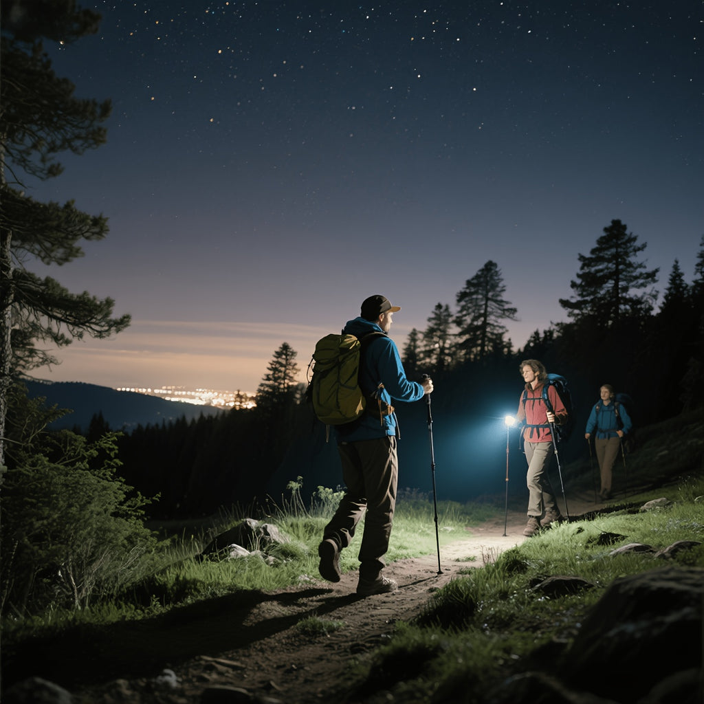 1800 Lumen Super Bright LED Flashlight USB-C Fast Charging - 8 Modes Zoomable Beam COB Tail Light - Long-Lasting Lithium Battery Tactical Flashlight for Camping Fishing Emergency Home