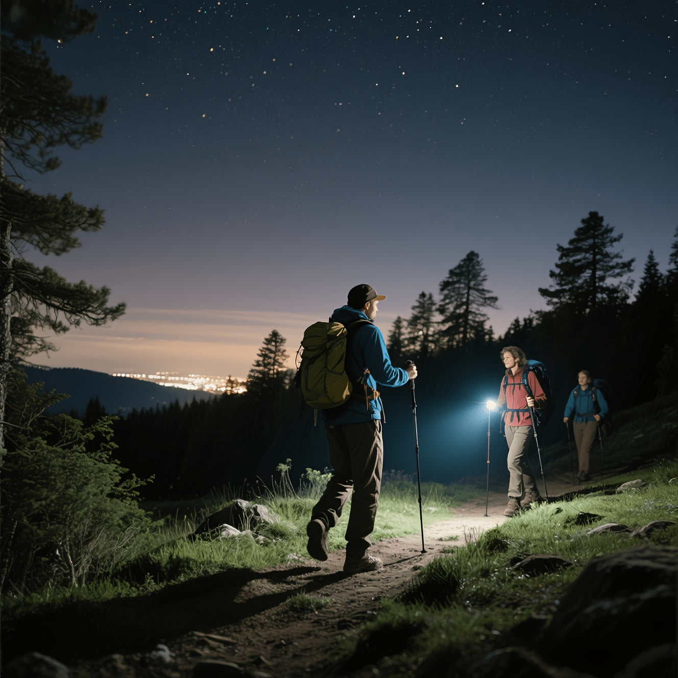 1800 Lumen Super Bright LED Flashlight USB-C Fast Charging - 8 Modes Zoomable Beam COB Tail Light - Long-Lasting Lithium Battery Tactical Flashlight for Camping Fishing Emergency Home