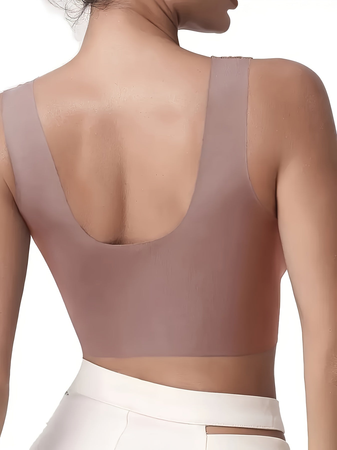 6-Pack Floral Sports Bra Set for Women – Wire-Free Full Cup Medium Support V-Neck Bras for Fitness Running Yoga Casual Wear Mixed Colors S-XXL