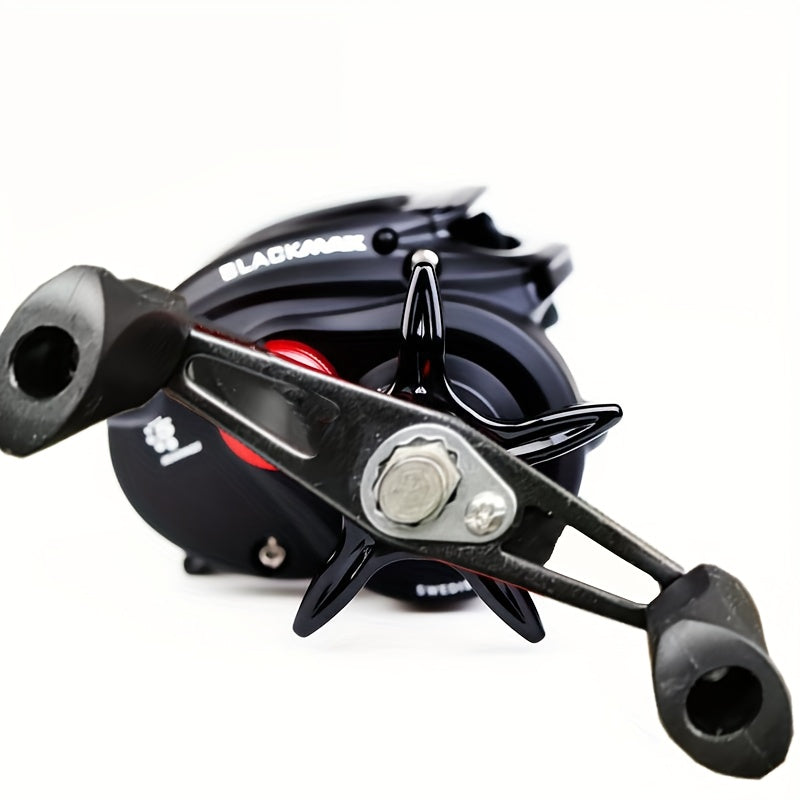 Classic Pro Speed Spool SLP Baitcast Reel – Left & Right Hand, Smooth Casting Fishing Reel for Bass & Freshwater, Black Gold & Black Red