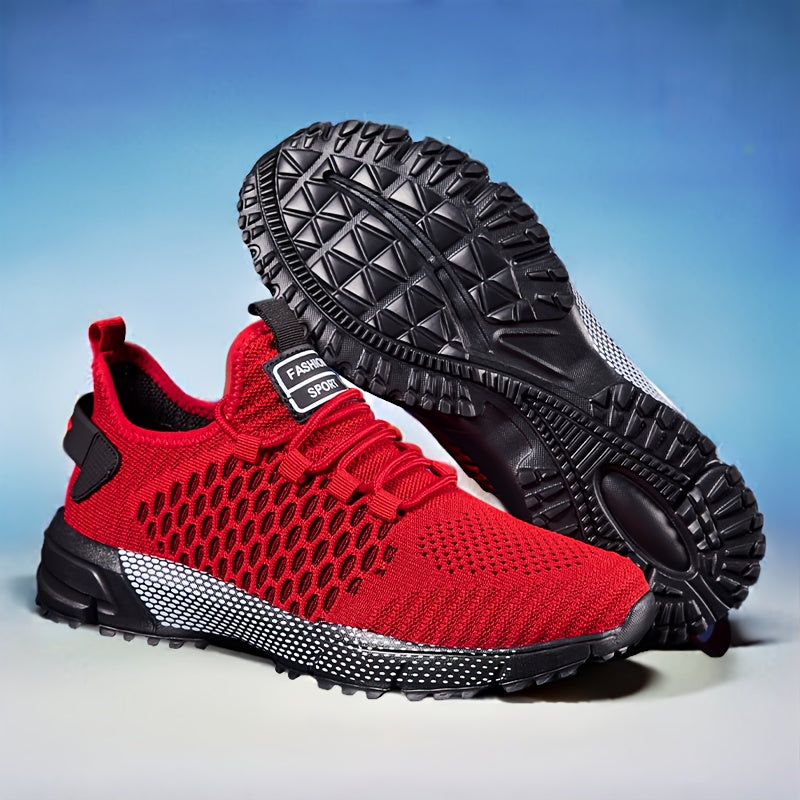 Mesh Athletic Sneakers Men Breathable Lightweight Running Shoes Jogging Fitness Daily Wear Sports Shoes Wide Size Selection