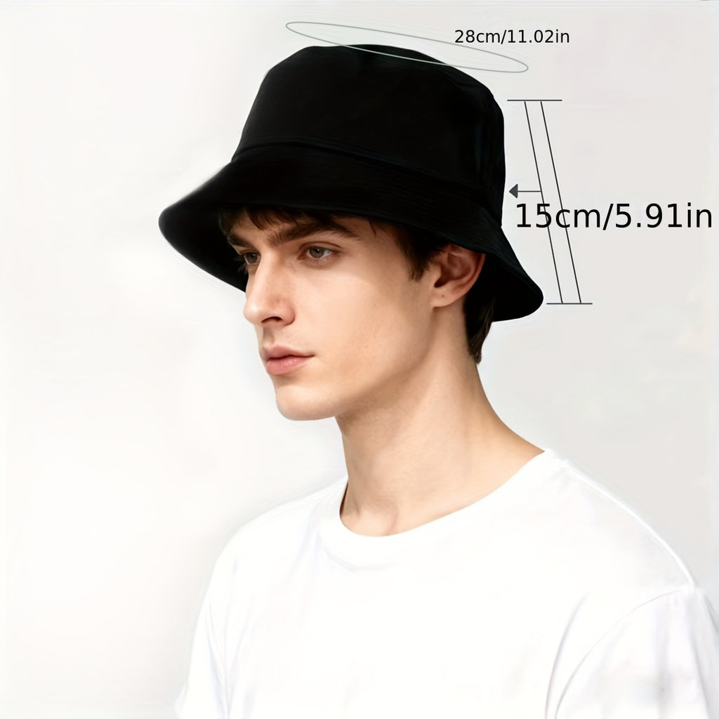 Bucket Hat 4-Pack Foldable Packable Soft Solid Color Sun Hats Unisex Wide Brim UV Protection for Hiking Camping Beach Fishing Travel Gardening Men Women