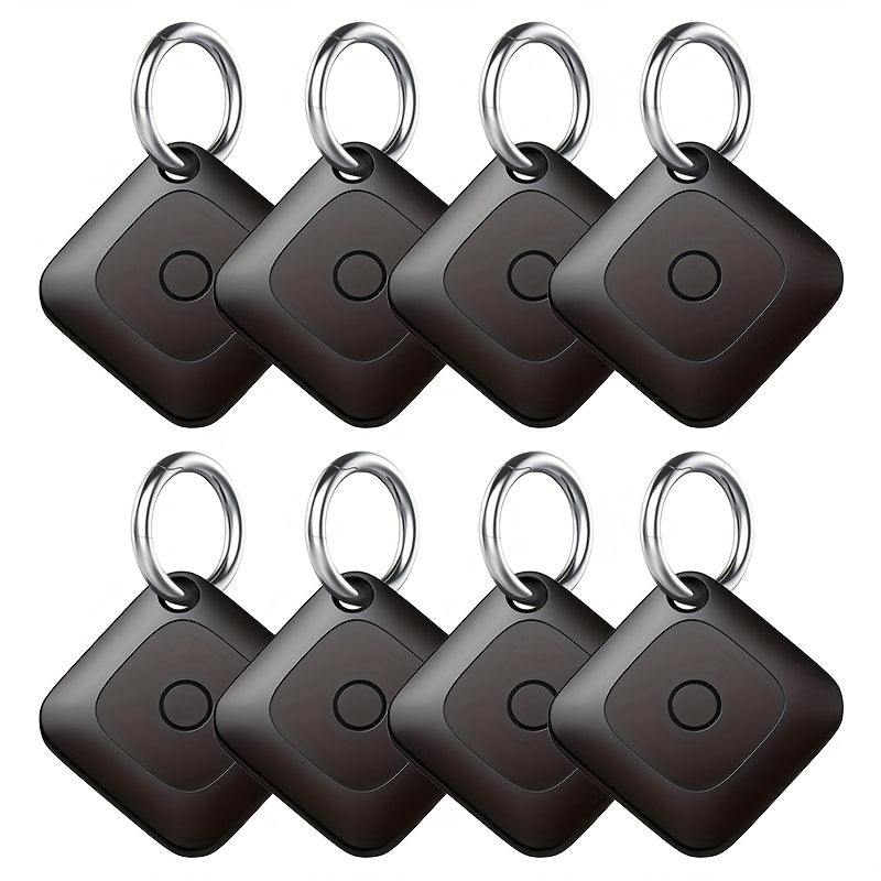 Bluetooth Item Tracker Smart GPS Locator 1/2/4/8 Pack – Mini Wireless Finder for Keys Wallet Luggage Bags Cars – High Decibel Alarm App Control Anti-Lost Device Gift for Travelers