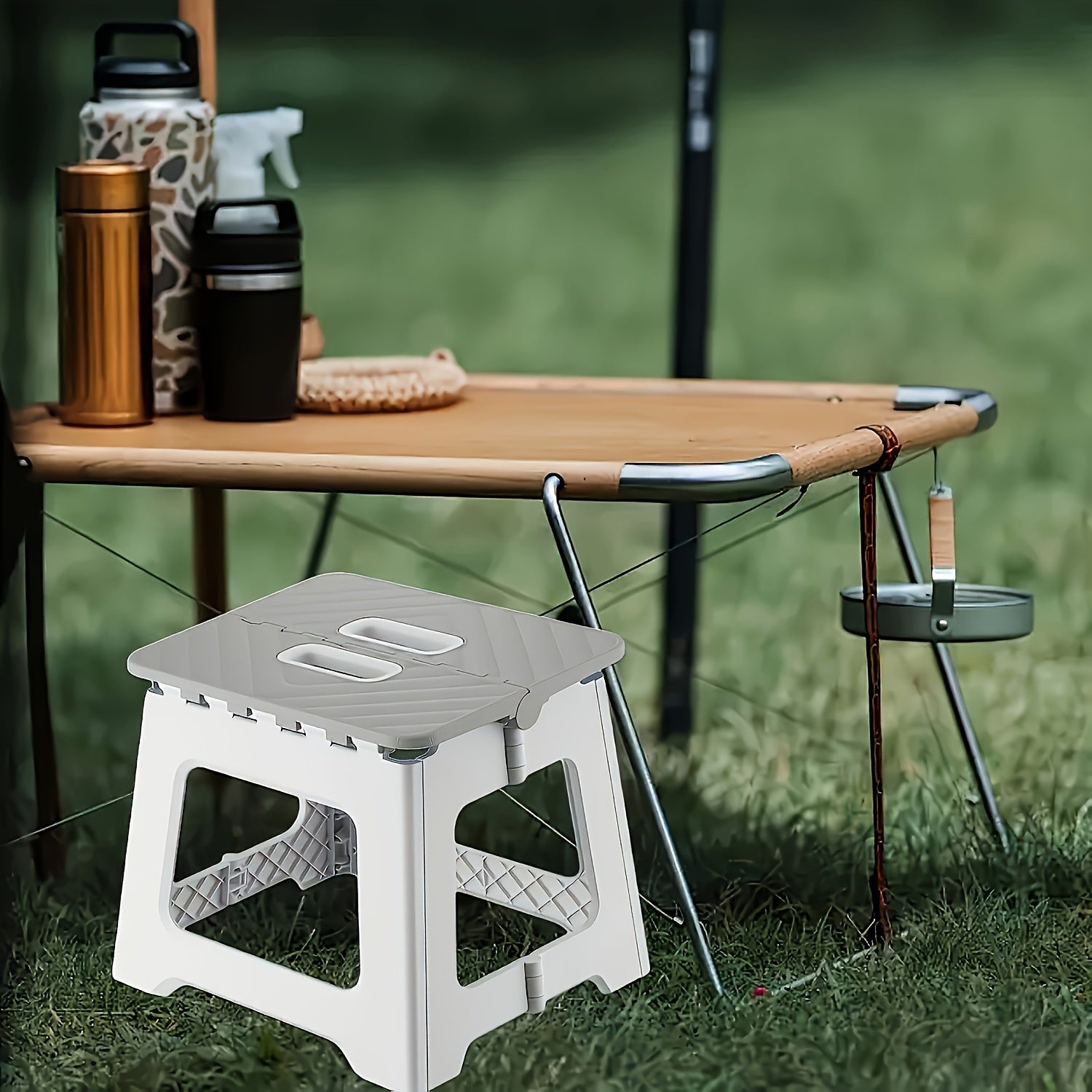Foldable Camping Stool Portable Compact – Lightweight Multi-Function Folding Seat for Fishing, Gardening, Hiking, Home & Car Storage | Medium, Large & Extra Large
