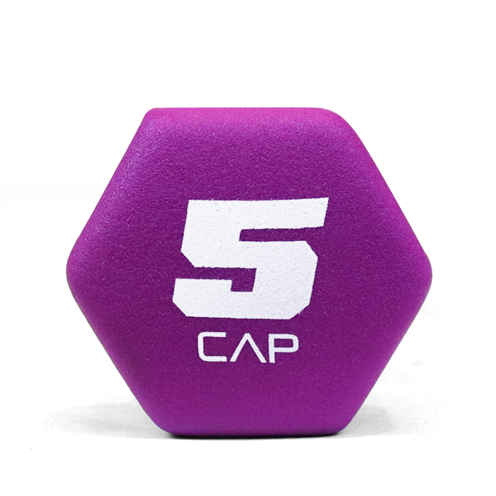 Neoprene Hex Dumbbells Pair Color-Coded Cast Iron Non-Slip Hand Weights for Women Men Strength Training Home Gym Workout 2LB 5LB 8LB 12LB 15LB Anti-Roll