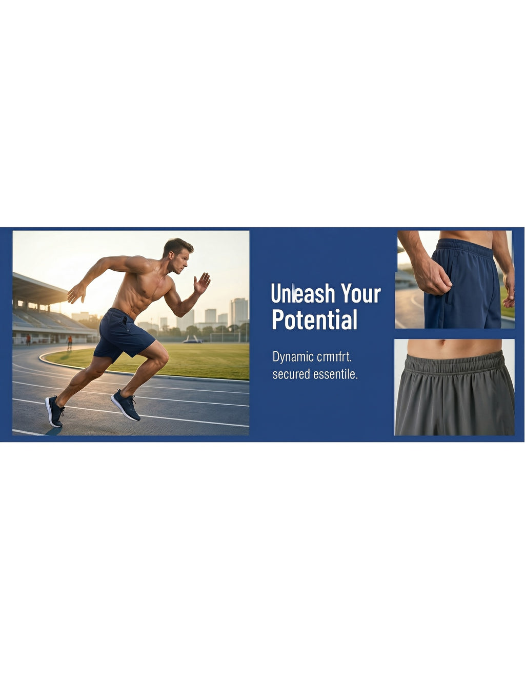 Men's Athletic Shorts 4 Pack Quick Dry Lightweight Running Shorts with Zipper Pockets Drawstring Waist Gym Workout Casual Loose Fit XS-XXXL