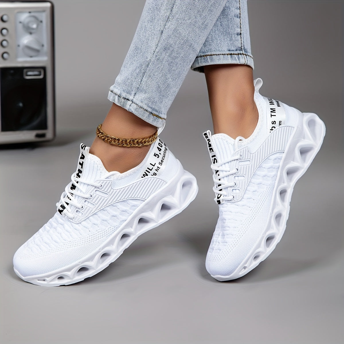 Women's Sneakers Athletic Running Shoes Lightweight Breathable Mesh Tennis Shoes Lace-Up Walking Shoes Casual Workout Shoes for Women Multiple Colors US 6-17.5