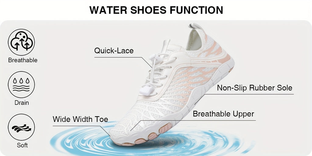 Women's Trail Running Barefoot Shoes Wide Toe Box Non-Slip – Healthy Minimalist Sneakers for Hiking Outdoor Walking – Lightweight Breathable Barefoot Footwear White Black Pink US Size 6–11