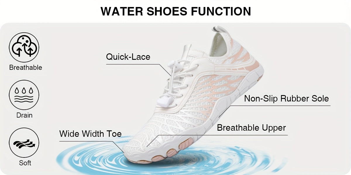 Women's Trail Running Barefoot Shoes Wide Toe Box Non-Slip – Healthy Minimalist Sneakers for Hiking Outdoor Walking – Lightweight Breathable Barefoot Footwear White Black Pink US Size 6–11