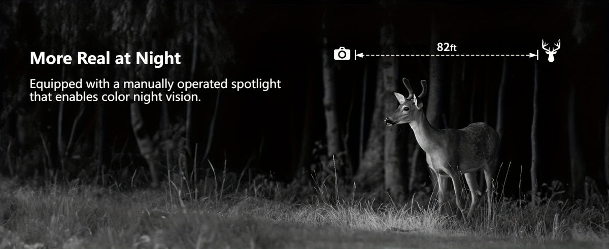 4G LTE Trail Camera 4K Live View Solar Powered 0.2s Trigger Night Vision 120° Wide Angle Built-in SIM Card Phone App Remote Access – Cellular Game Camera for Hunting Wildlife Deer