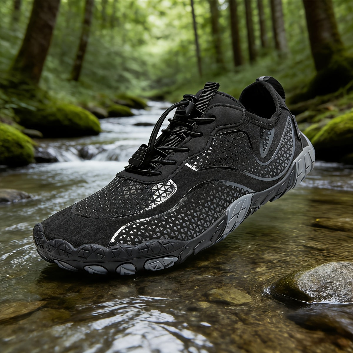 Barefoot Shoes for Women Wide Toe Box Lightweight Non-Slip Breathable Athletic Walking Hiking Water Shoes Beach Pool Swim US 6-11