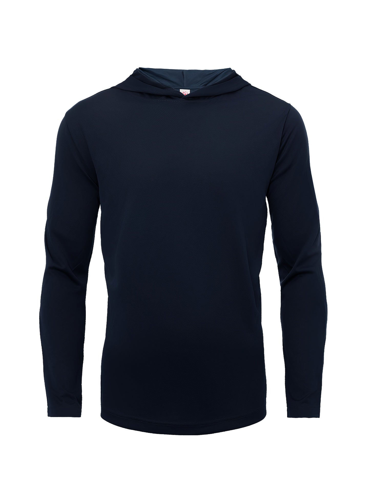 Men's Quick-Dry Pullover Hoodie Sports Top 4-Piece Set – Long Sleeve Hooded Athletic Shirt, Breathable Polyester Activewear for Running Gym Training, 10 Colors Sizes S-XXXL