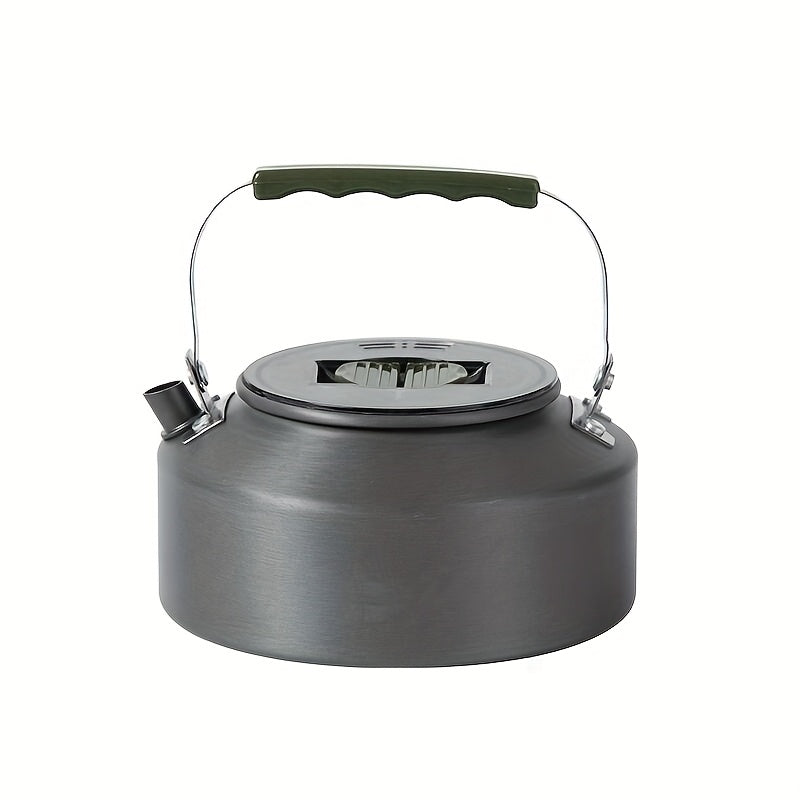 Camping Cookware Set Aluminum Alloy Folding Portable Cooking Kit for 2-3 People with Kettle Stackable Foldable Pots Pans for Outdoor Camping Hiking Backpacking Picnic