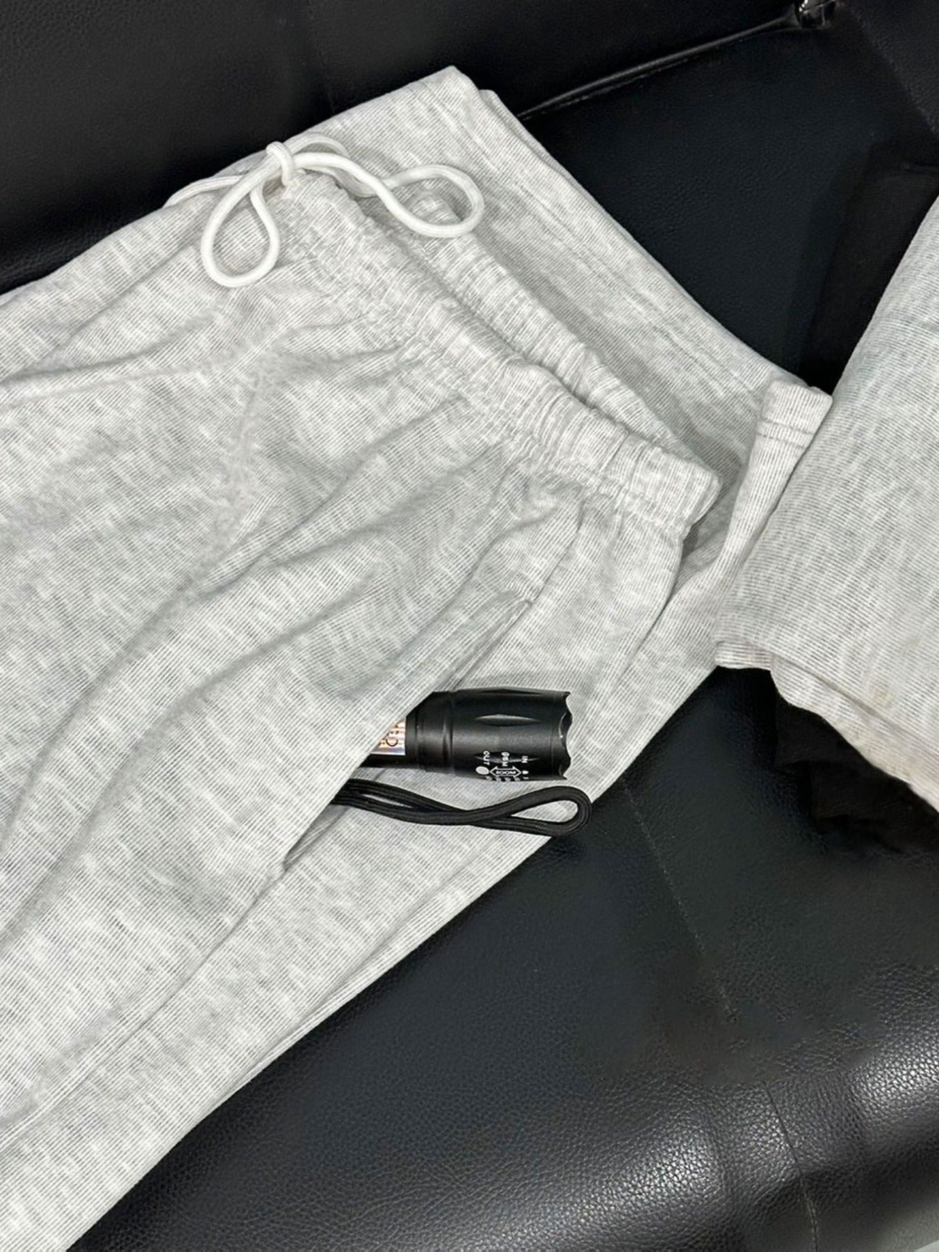 Women's Wide Leg Sweatpants 2-Pack Elastic Waist Loose Casual Joggers with Pockets for Workout Training Loungewear All Season S M L XL XXL Mixed Colors