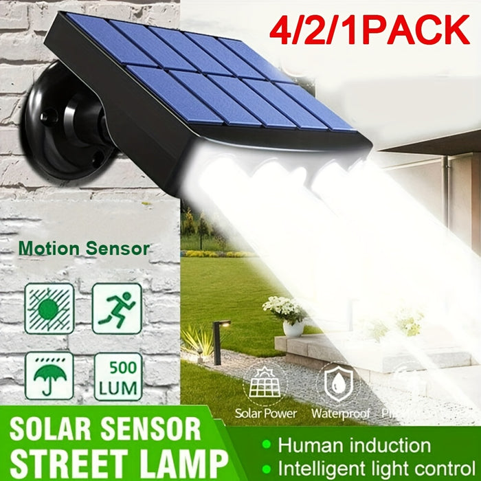 Solar Wall Lights Outdoor Dusk to Dawn IP44 Waterproof 120° Wide Beam 1200mAh Auto On Off Security Light for Porch Courtyard Deck Garden Fence White Warm Light 1 2 4 Pack