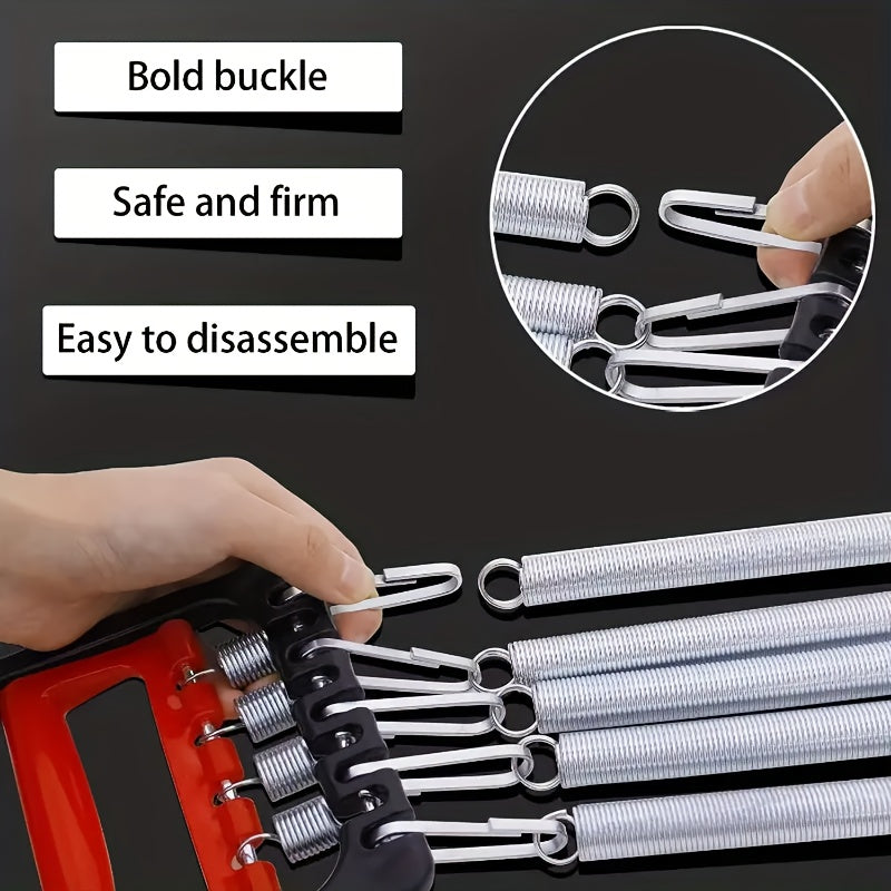 Stainless Steel Pedal Puller Multifunctional Tensioner Adjustable Resistance Arm Chest Muscle Training Bodybuilding Sit-Up Strength Workout