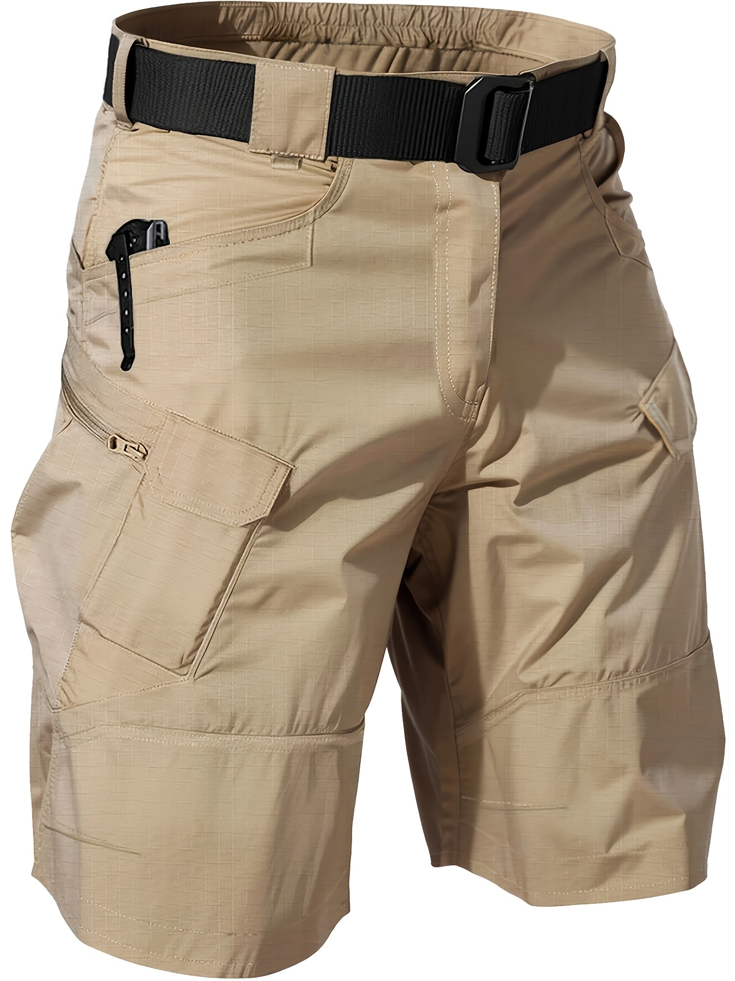 Men's Cargo Shorts Breathable Quick Dry Tactical Work Shorts Multi-Pocket S-XXXL – Outdoor Hiking Fishing Camping Military Style Shorts for Men Black Khaki Grey Green